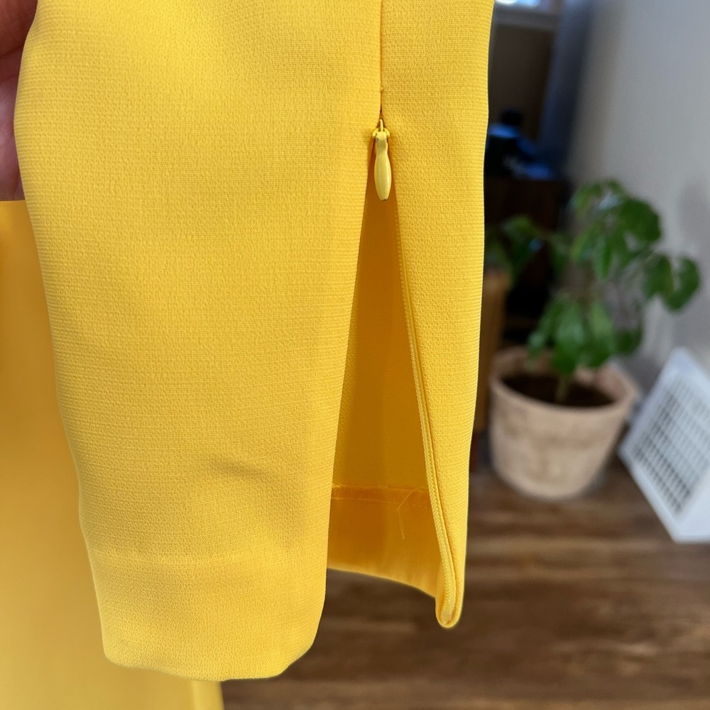 Banana Republic Long Sleeve Yellow Dress - Picture 3 of 13